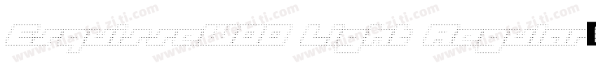 EsquisseW00 Light Regular字体转换